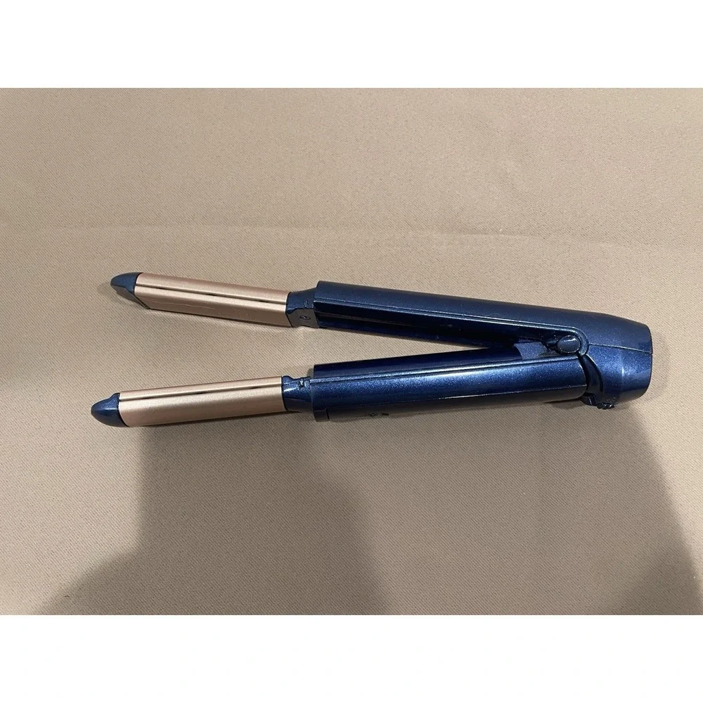 Unbound Petite Cordless 2-in-1 Styler Hair Straightener & Curler - Blue